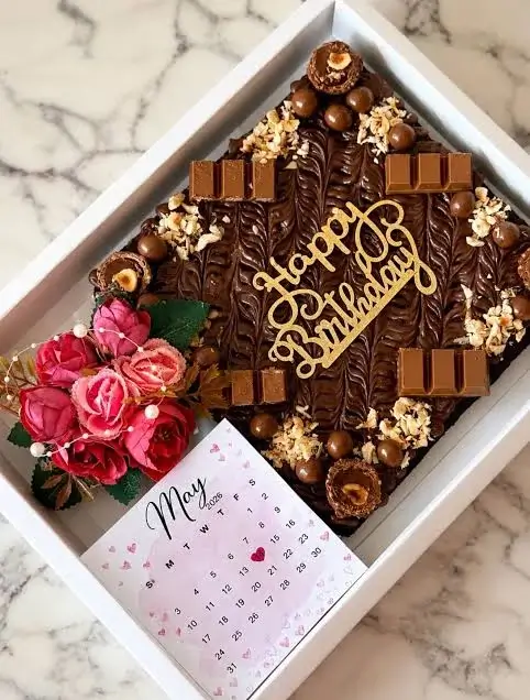 Brownie Gift Box Birthday Karachi
